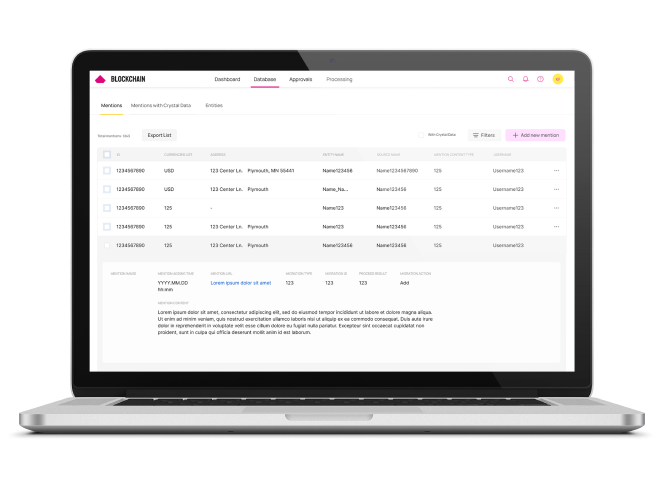 Blockchain Investigative Tool