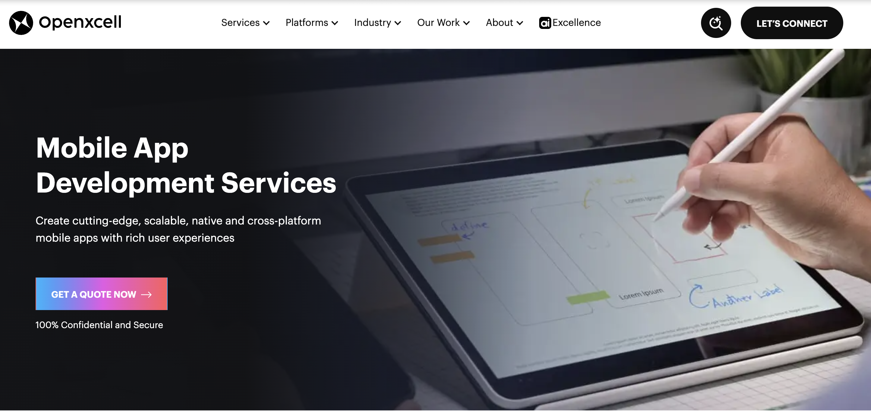 native and cross-platform mobile apps