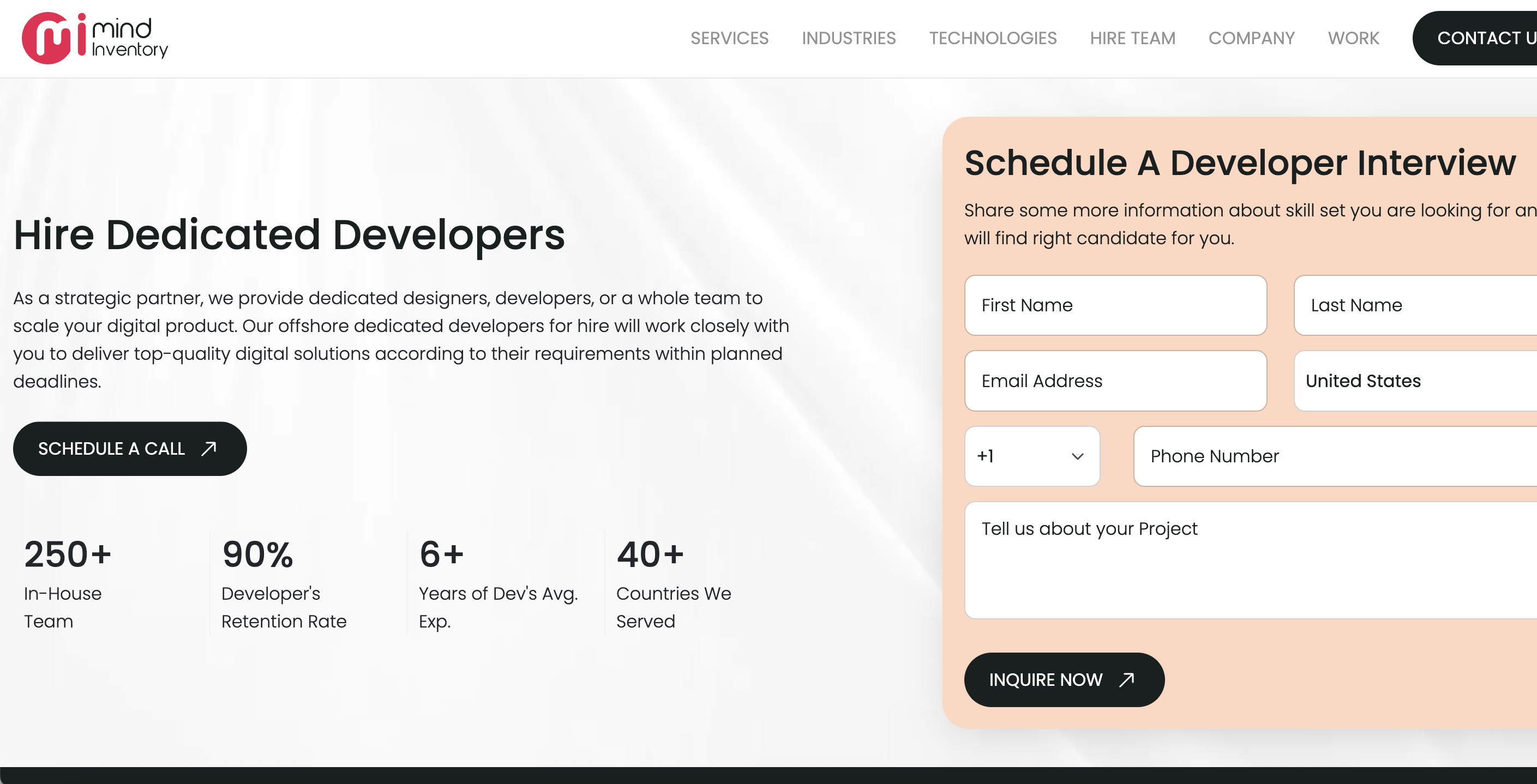 hire dedicated developers