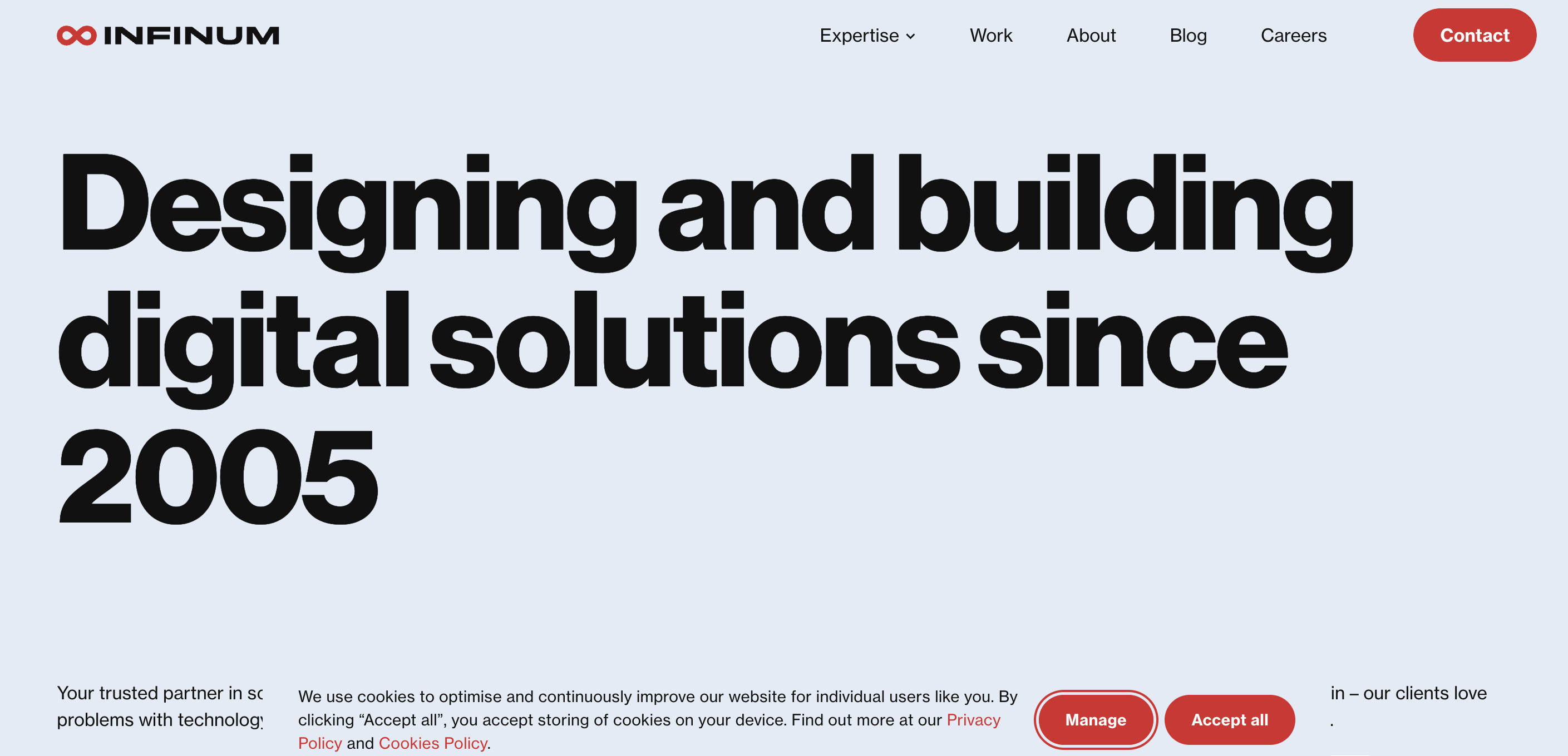 Designing and building digital solutions